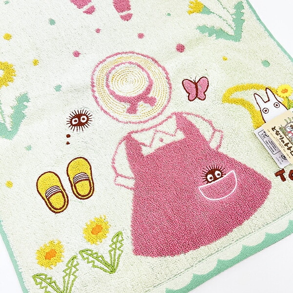 スタジオジブリ となりのトトロ フェイスタオル お洋服とトトロ