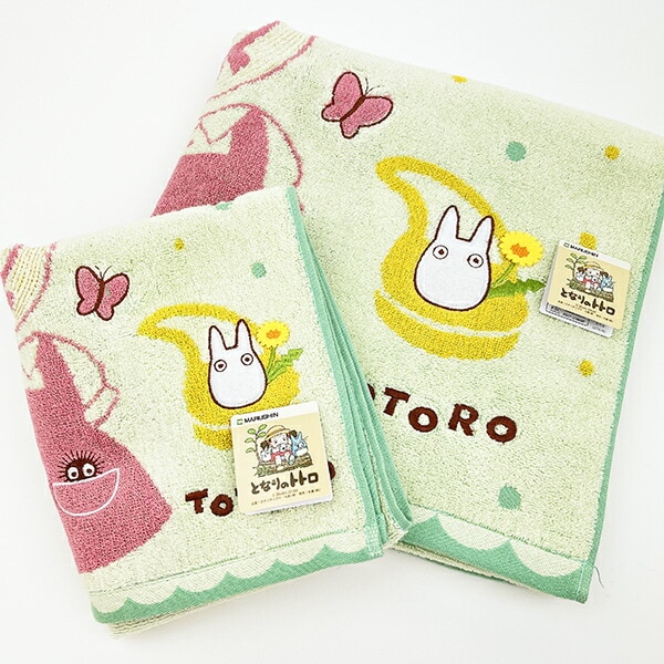 スタジオジブリ となりのトトロ フェイスタオル お洋服とトトロ