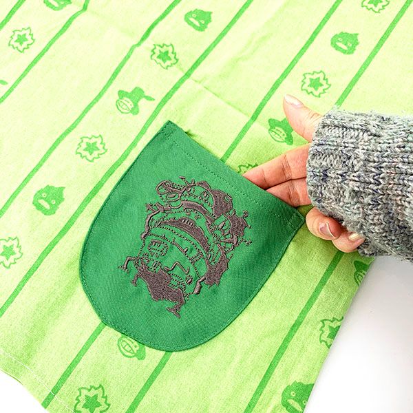 ハウルの動く城 カルシファー 城の中で 割烹着 エプロン キッチン 保育園 幼稚園 キッチン