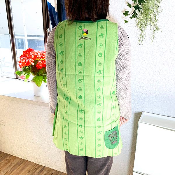 ハウルの動く城 カルシファー 城の中で 割烹着 エプロン キッチン 保育園 幼稚園 キッチン