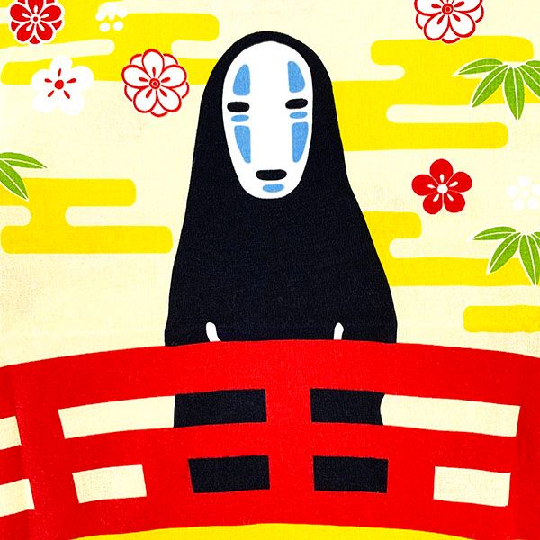 千と千尋の神隠し カオナシ 橋の上から 割烹着 エプロン キッチン 保育園 幼稚園 キッチン