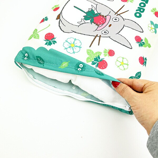 ジブリ となりのトトロ 苺いっぱい ジュニア枕 寝具 キッズ 子供枕