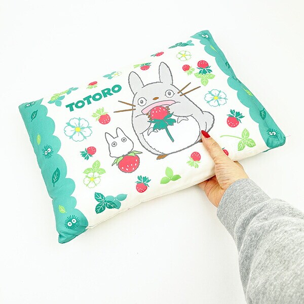 ジブリ となりのトトロ 苺いっぱい ジュニア枕 寝具 キッズ 子供枕