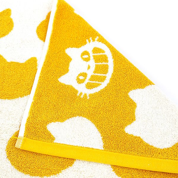 スタジオジブリ となりのトトロ ネコバスシルエット バスマット お風呂 インテリア オレンジ