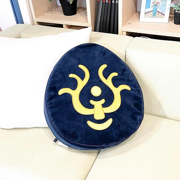 スタジオジブリ 天空の城ラピュタ シータの飛行石 クッション インテリア ブルー