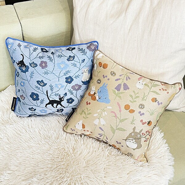 魔女の宅急便 青のじゅうたん クッション ジブリ