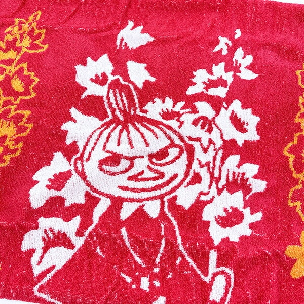 ムーミン タオルまくらカバー のびのびフラワー MOOMIN