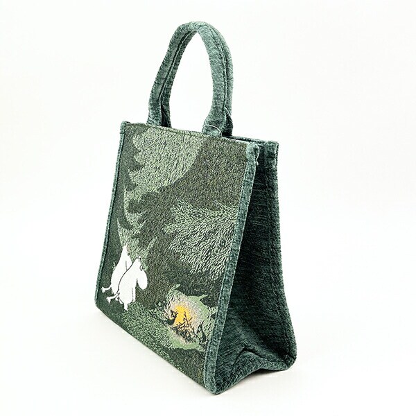 ムーミン 森の奥で ミニバッグ (グリーン)