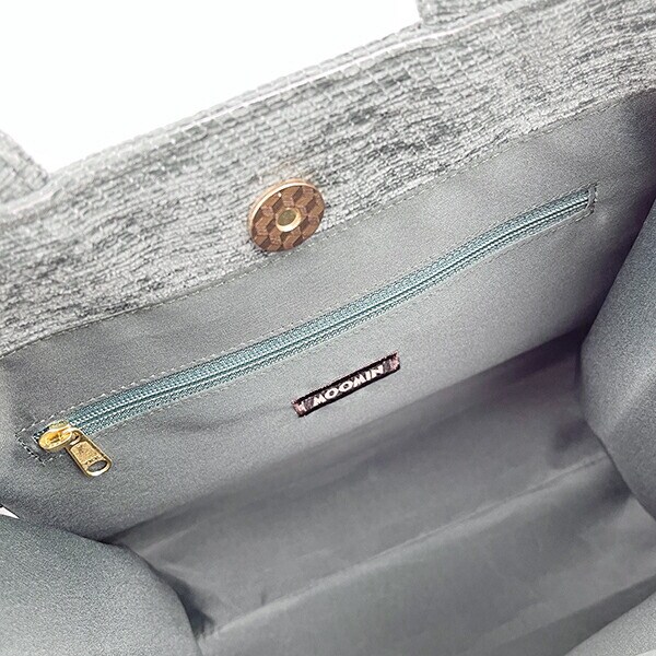 ムーミン 森の奥で ミニバッグ (グリーン)