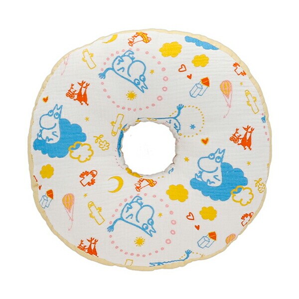 ムーミン 空で遊ぶ 円座クッション ベビー