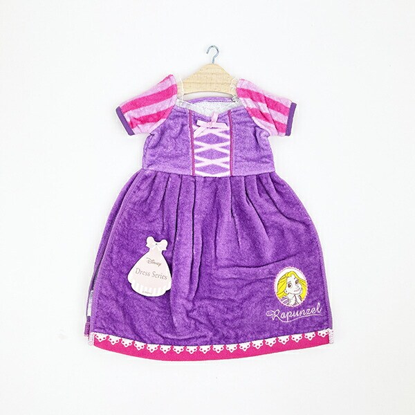 ディズニー 塔の上のラプンツェル ドレッシーラプ ドレスタオル 洗面所 バス用品 インテリア パープル