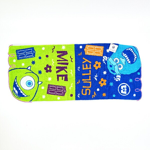 モンスターズインク ひょっこりドア フェイスタオル マイク サリー