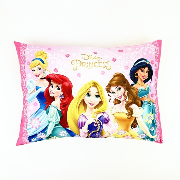 ディズニー プリンセス フラワーズレース ジュニア枕 寝具 キッズ 子ども枕