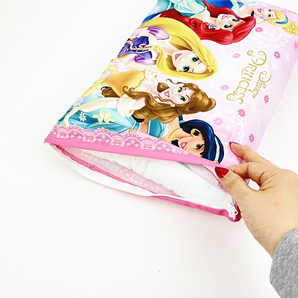ディズニー プリンセス フラワーズレース ジュニア枕 寝具 キッズ 子ども枕