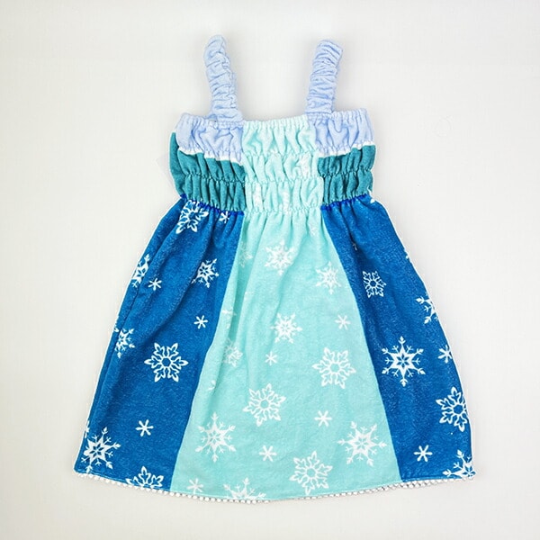 ディズニープリンセス アナと雪の女王 エルサ プチドレス キッズ バスドレス タオル サマー