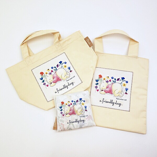 ディズニー くまのプーさん ミニバッグ ランチ ハピネスフラワーデイ Disney