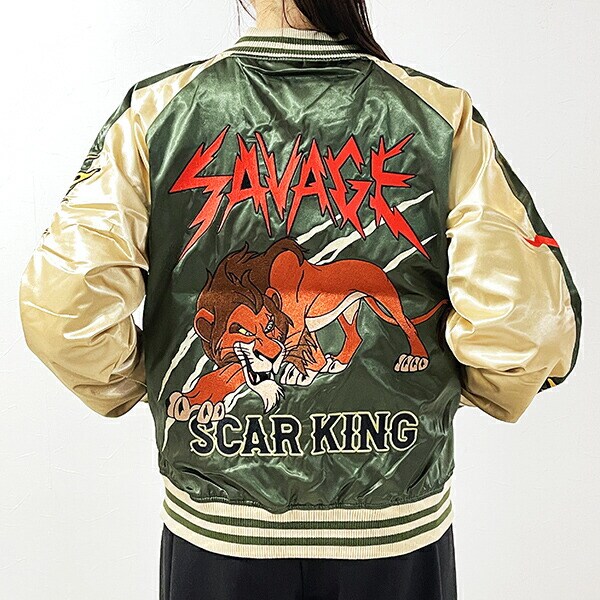 ディズニー ヴィランズ フェアレスキング スカジャン (L) ブルゾン アパレル Disney