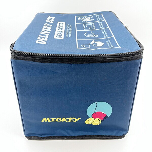 ディズニー ミッキーマウス ペイントフレンズ 宅配ボックス デリバリーボックス Disney ネイビー
