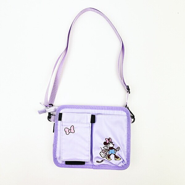 ディズニー ミニーマウス パステルポルカドット キャリーケースドリンクホルダー バッグ キャリーオンバッグ 旅行