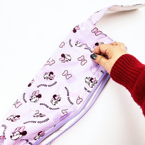 ディズニー ミニーマウス パステルポルカドット ヘアアイロンポーチ 旅行