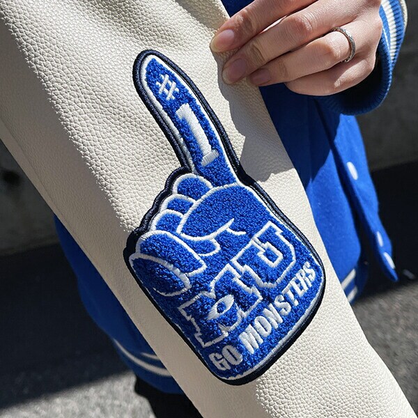 ディズニー モンスターズインク スクールオブモンスター スタジャン L アパレル ユニセックス スカジャン キャラジャン