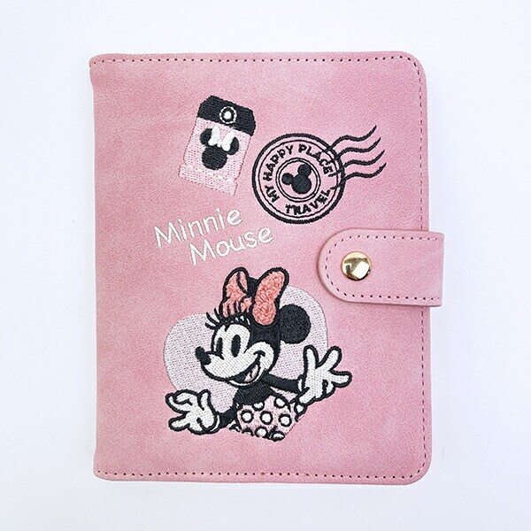 ディズニー ミニーマウス パスポートケース リボンスタンプ Disney