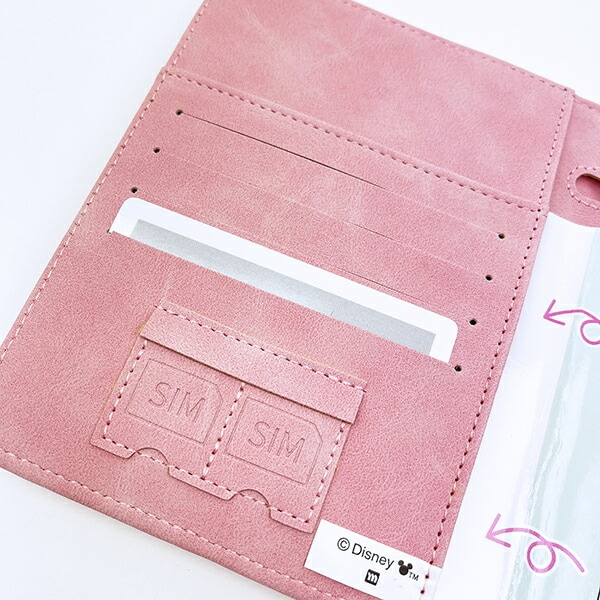 ディズニー ミニーマウス パスポートケース リボンスタンプ  Disney