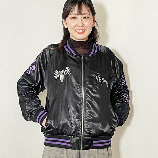 Marvel マーベル ヴェノム ダークストロング スカジャン