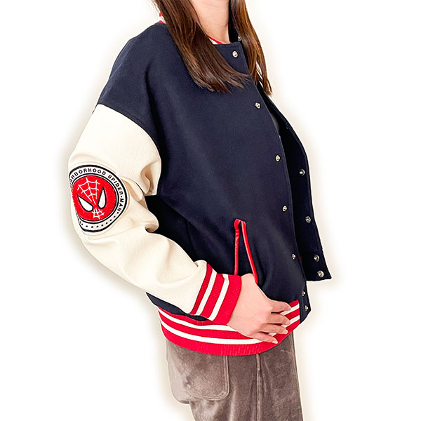 Marvel スパイダーマン グレートパワー スタジャン (L) キャラジャン アパレル マーベル