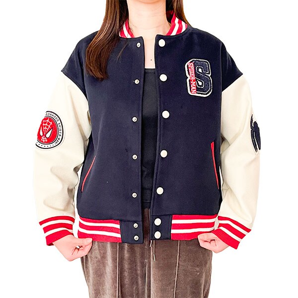 Marvel スパイダーマン グレートパワー スタジャン (L) キャラジャン アパレル マーベル