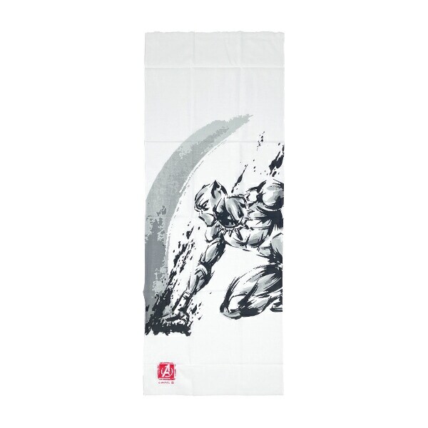 マーベル ブラックパンサー アクション 手ぬぐい タオル