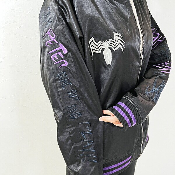 MARVEL ヴェノム ダークストロング スカジャン (3L) ブルゾン アパレル