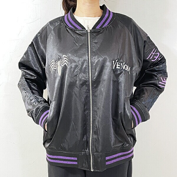 MARVEL ヴェノム ダークストロング スカジャン (3L) ブルゾン アパレル