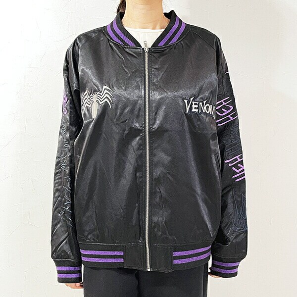 MARVEL ヴェノム ダークストロング スカジャン (3L) ブルゾン アパレル