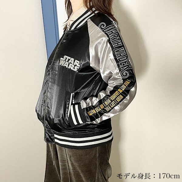 スターウォーズ スカジャン ダースベイダー ゴールドストロング L ジャンパー ブルゾン 上着