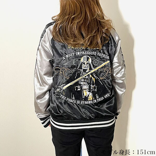スターウォーズ スカジャン ダースベイダー ゴールドストロング L ジャンパー ブルゾン 上着