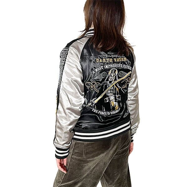 スターウォーズ スカジャン ダースベイダー ゴールドストロング L ジャンパー ブルゾン 上着