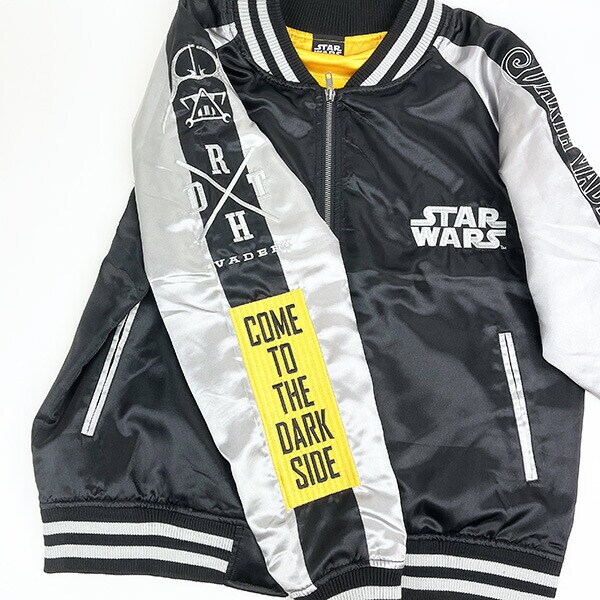 スターウォーズ スカジャン ダースベイダー ゴールドストロング L ジャンパー ブルゾン 上着