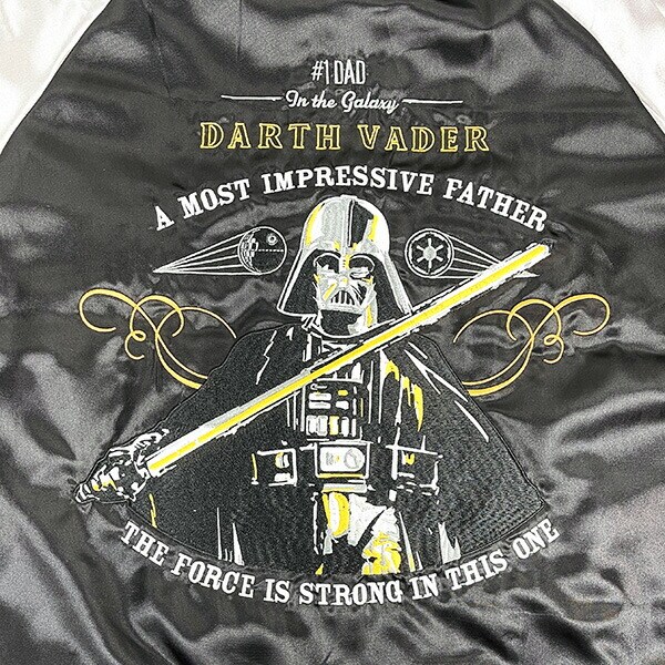 スターウォーズ スカジャン ダースベイダー ゴールドストロング L ジャンパー ブルゾン 上着