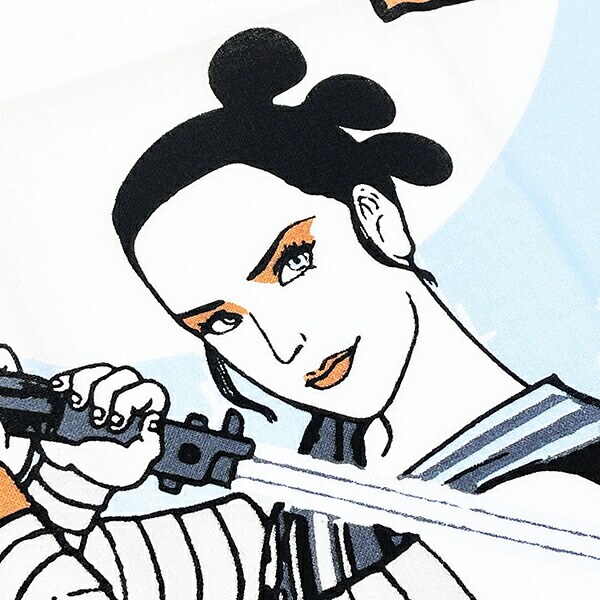 ディズニー スター・ウォーズ レイ・スカイウォーカー 手ぬぐい 日本製 Disney