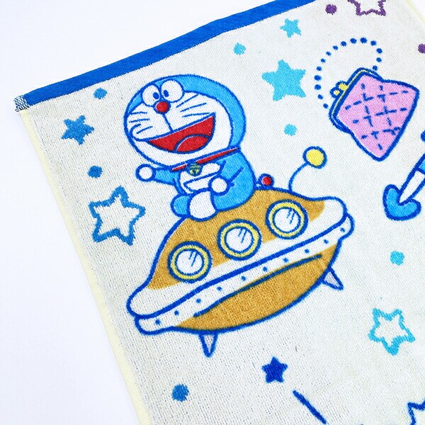 ドラえもん フェイスタオル 星とひみつ道具