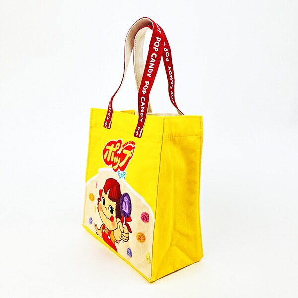 ペコちゃん ペコとポップキャンディ スクエアバッグ トートバッグ