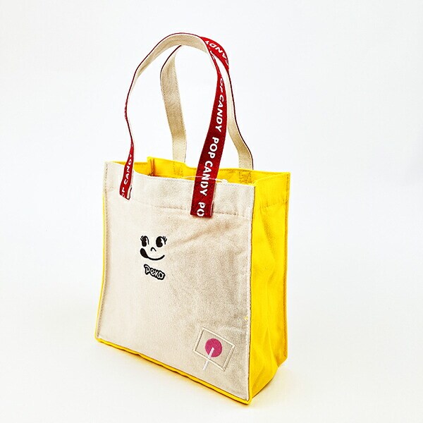 ペコちゃん ペコとポップキャンディ スクエアバッグ トートバッグ