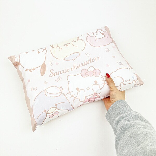 サンリオ キャラクターズ ちらっとキュートフレンズ ジュニア枕 寝具 キッズ 子ども枕