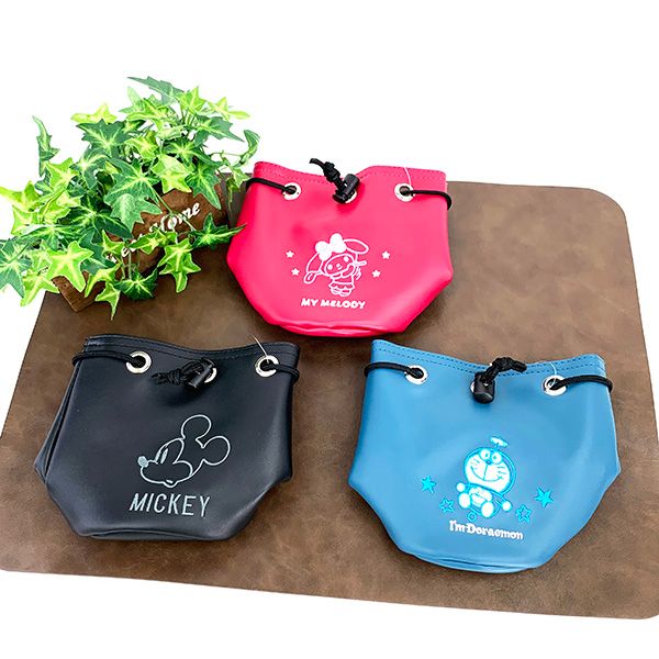 サンリオ マイメロディ キュートショット 巾着ポーチ ボールポーチ ゴルフボール ゴルフ用品 ピンク