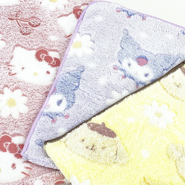 サンリオ ハローキティ ふわふわチェリー フェイスタオル 洗面所 スポーツ 旅行