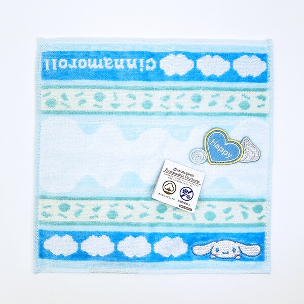 サンリオ シナモロール タオルハンカチ シナモンケーキ シナモン Sanrio