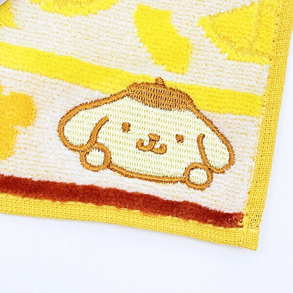 サンリオ ポムポムプリン タオルハンカチ プリンケーキ  Sanrio