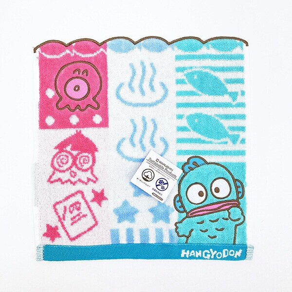 サンリオ ハンギョドン ミニタオル ハンカチ  シャンブルハンギョシリーズ Sanrio