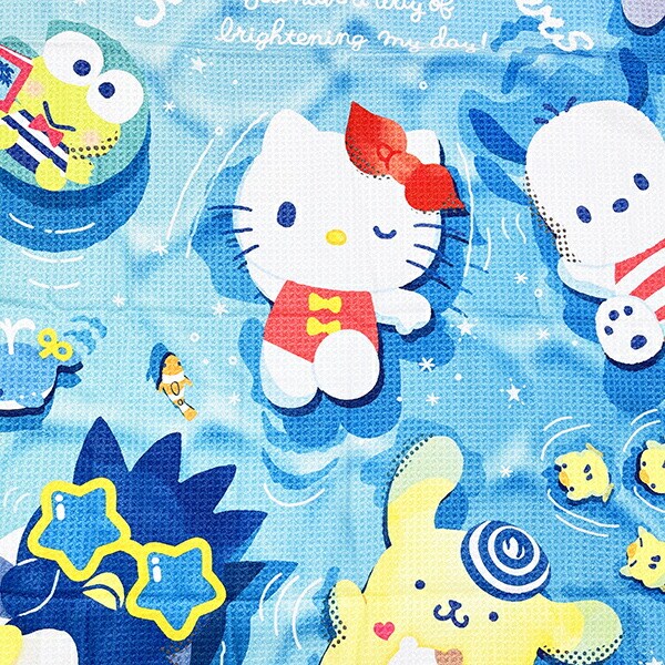 サンリオキャラクターズ サマーフローティング クイックドライバスタオル Sanrio